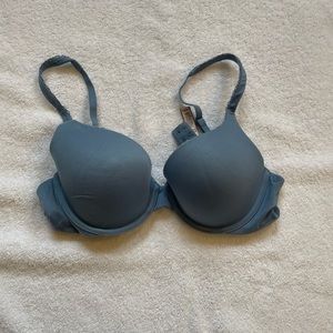 Victoria’s Secret Push Up Bra 34C Dusty Blue